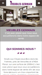 Mobile Screenshot of meubles-germain.fr