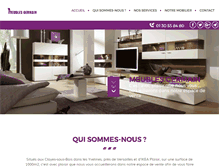 Tablet Screenshot of meubles-germain.fr